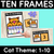 1 for Ten Frames with ORANGE CATS: Numbers 1-10