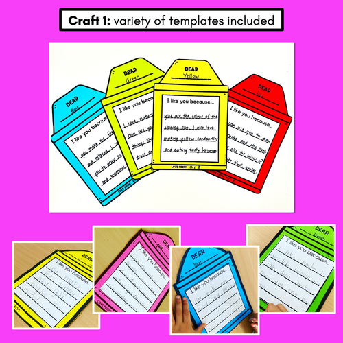 Resource preview 2 for Crayon Crafts - Persuasive Writing & Opinion Writing Crafts - The Day The Crayons Quit