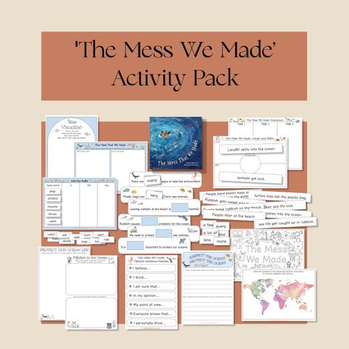 Resource preview 1 for 'The Mess We Made' Activity Pack