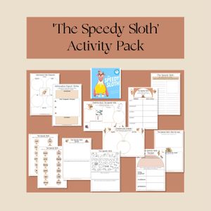 'The Speedy Sloth' Activity Pack