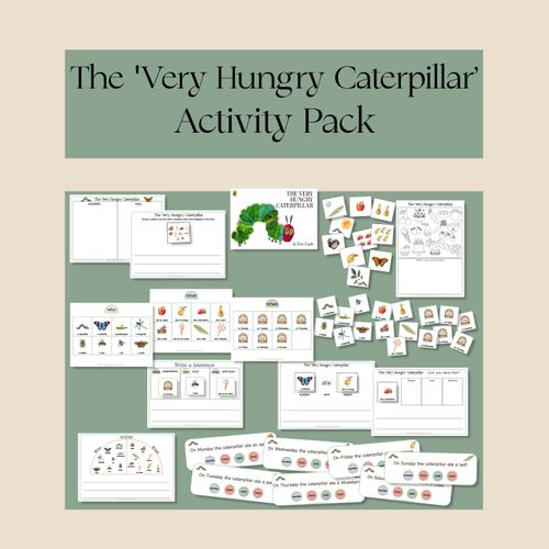 Resource preview 1 for 'The Very Hungry Caterpillar' Activity Pack