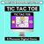 5 for TIC TAC TOE GAME for Consonant Phoneme B, BB - No Prep Phonics Game