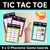 1 for TIC TAC TOE GAME for Consonant Phoneme D, DD, ED - No Prep Phonics Game