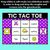 3 for DIGITAL TIC TAC TOE for Consonant Phoneme T, TT, ED - Phonics Activity for PowerPoint