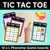 1 for TIC TAC TOE GAME for Consonant Phoneme L, LL, LE - No Prep Phonics Game