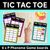 1 for TIC TAC TOE GAME for Consonant Phoneme P, PP - No Prep Phonics Game