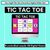 5 for TIC TAC TOE GAME for R-Controlled ER, IR, EAR, OR, UR - No Prep Phonics Game