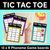 1 for TIC TAC TOE GAME for Consonant Phoneme R, RR, WR - No Prep Phonics Game