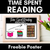 3 for Time Spent Reading Infographic