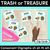 1 for Trash or Treasure Clip Cards - CONSONANT DIGRAPHS CH SH TH WH