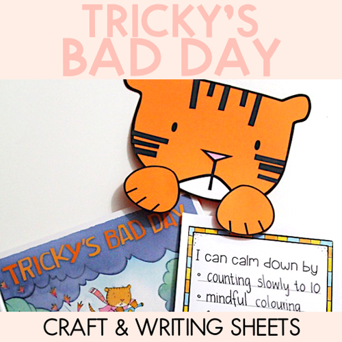 Resource preview 1 for Tricky's Bad Day - Craft and Writing Sheets - Book Week 2019