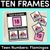 1 for Ten Frames with FLAMINGOS: Teen Numbers 11-20