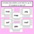 3 for READ THE ROOM - Decodable Words Phonics Activity - CVC Words Set 1