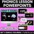 4 for Kindergarten Phonics PowerPoints Bundle - Single Sounds - CVC CCVC CVCC Words