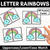 1 for Uppercase and Lowercase Letter Matching Rainbows