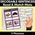 19 for Consonant Phoneme Decodable Sentence Activities COMPLETE BUNDLE