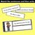 3 for V Phoneme Decodable Sentences - Read, Match & Write