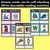 4 for W Phoneme Decodable Sentence Mats - Read & Match
