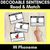 3 for Decodable Sentence Activities for W Phoneme - BUNDLE