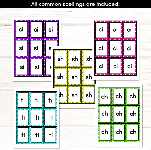 Resource preview 3 for SH SOUND BINGO