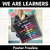 1 for We are Learners Classroom Poster