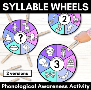 Syllable Wheels - Phonological Awareness