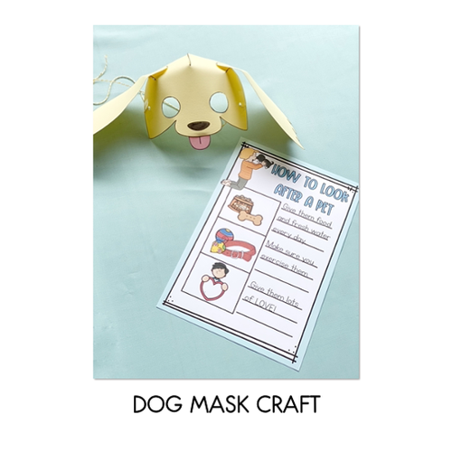 Resource preview 2 for When Billy was a Dog - Craft and Writing Sheets - Book Week 2020