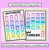 3 for Word Family Charts - Rhyming Word Charts for CVC and CVCC CCVC words, Consonant Digraphs, Long Vowels, Diphthongs & R-Controlled Vowels