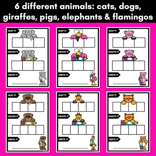 Resource preview 4 for Animal Word Mapping Mats