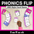 3 for Consonant Digraphs Card Game - PHONICS FLIP - Bundle