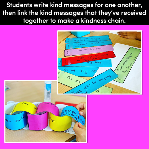 Resource preview 3 for Kindness Compliment Chains