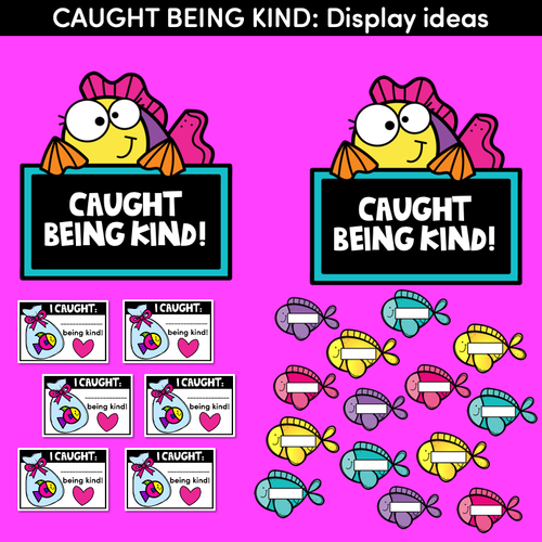 Resource preview 3 for Caught Being Kind Display