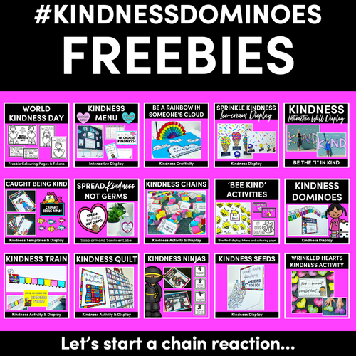 Resource preview 4 for Kindness Digital Display: Be the I in KIND