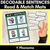 1 for Y Phoneme Decodable Sentence Mats - Read & Match