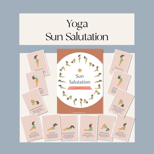 Resource preview 1 for Yoga Sun Salutation Pack